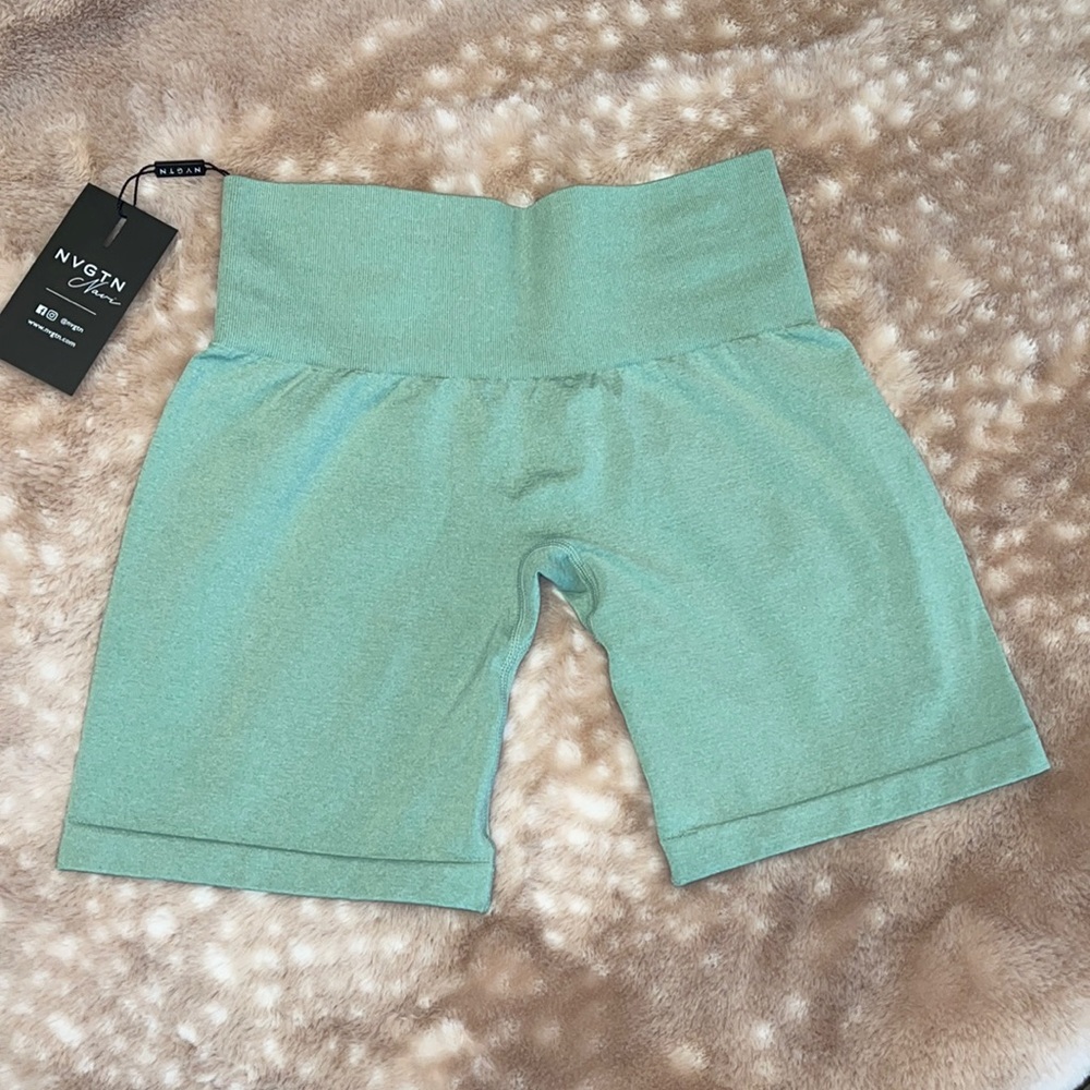 NVGTN Sage Green Pro Shorts
